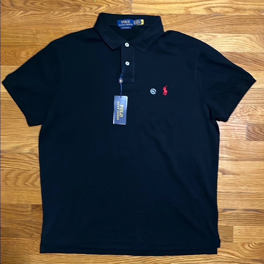 Polo by Ralph Lauren Men's Black Polo Shirt
